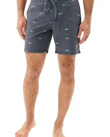 Pantaloni scurti de baie cu talie elastica