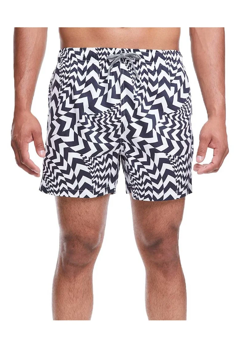 Pantaloni scurti de baie cu talie ajustabila Hazard