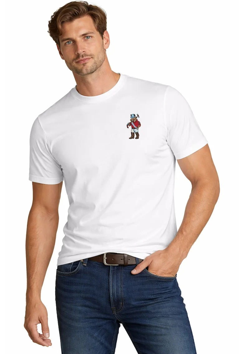Tricou cu detaliu brodat