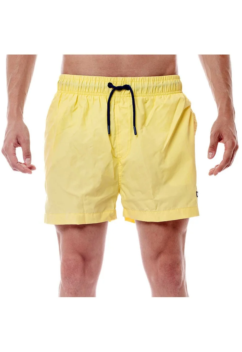 Pantaloni scurti de baie cu snur pentru ajustare Monochrome