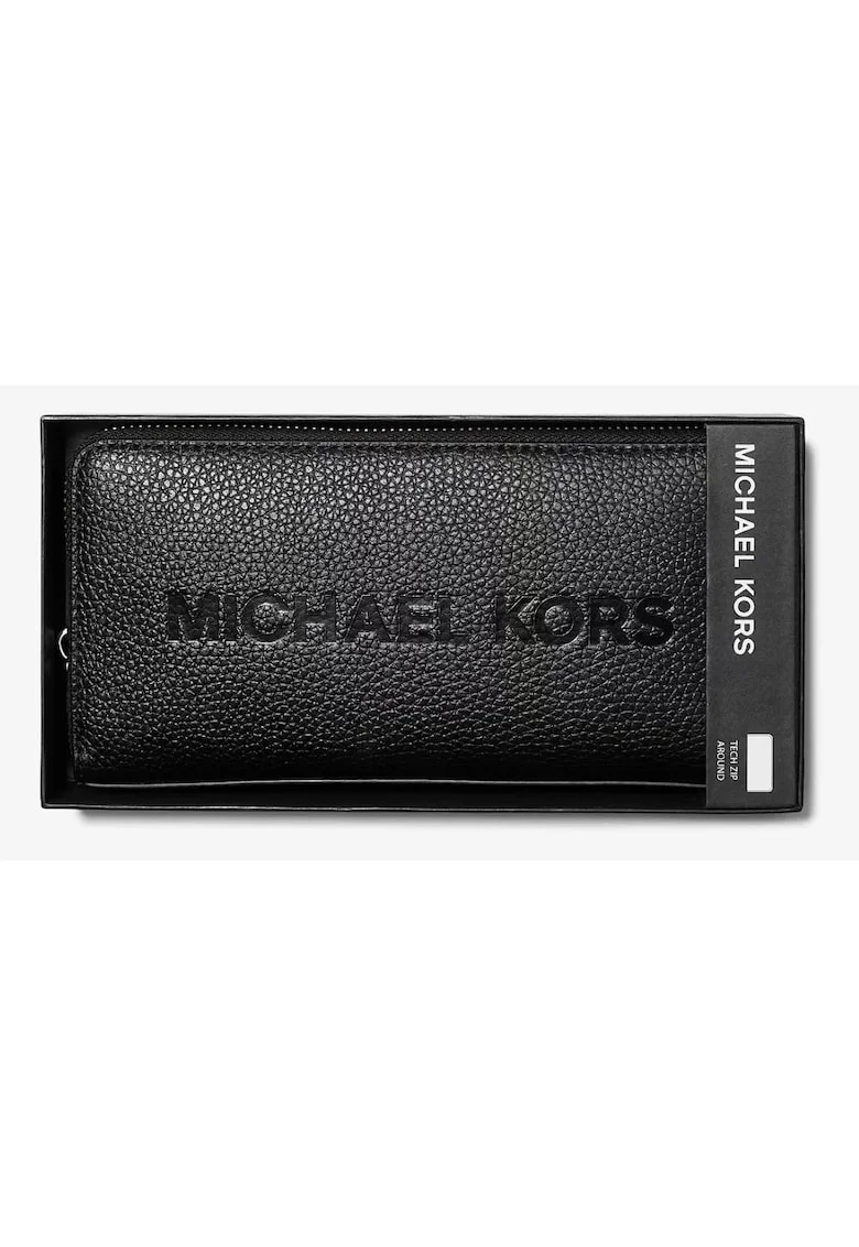 Portofel dama  din piele 36S4LCOZ3L Negru 21 x 11 x 1.5 cm