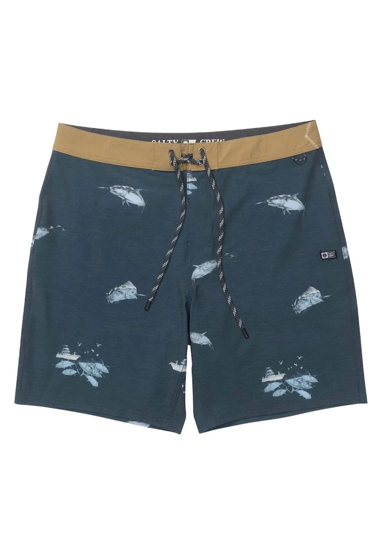 Pantaloni scurti de baie cu snur in talie