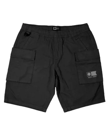 Pantaloni scurti cargo cu talie elastica