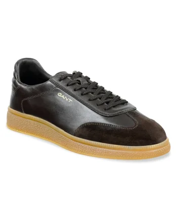 Tenisi barbatesti,  305603500, piele naturala, negru
