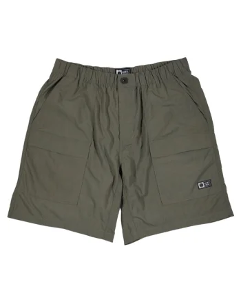Pantaloni cargi scurti cu banda elastica in talie