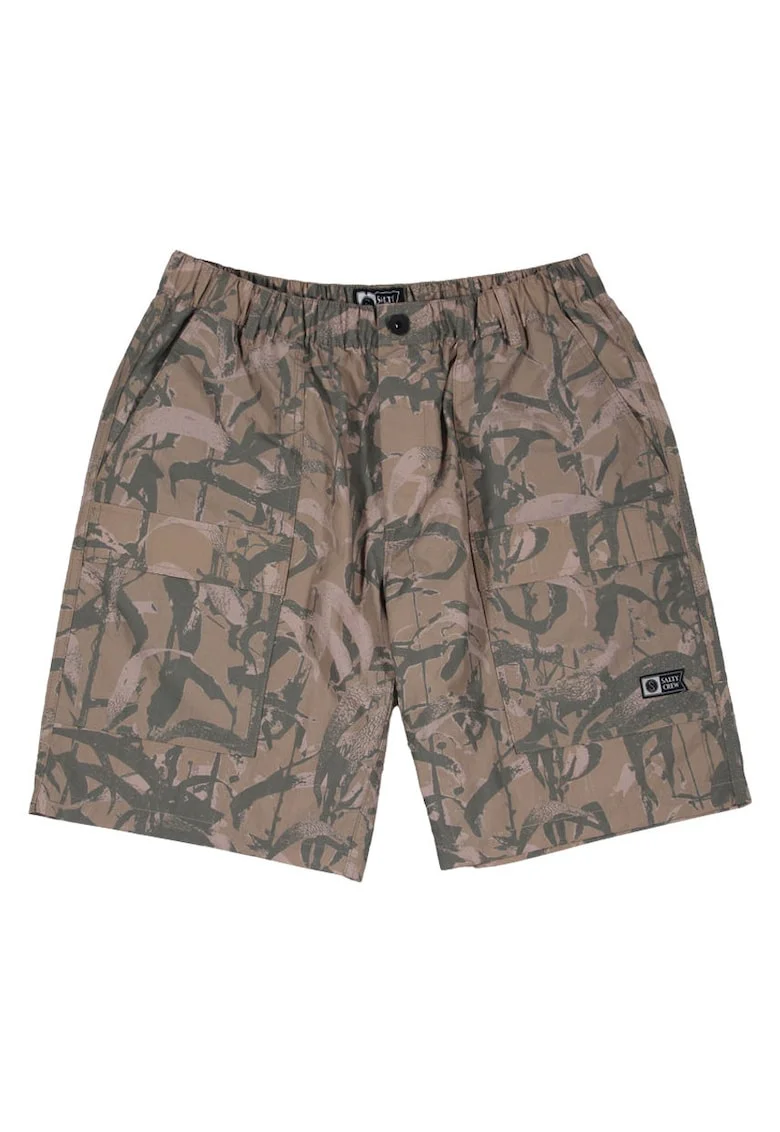 Pantaloni cargo scurti cu model