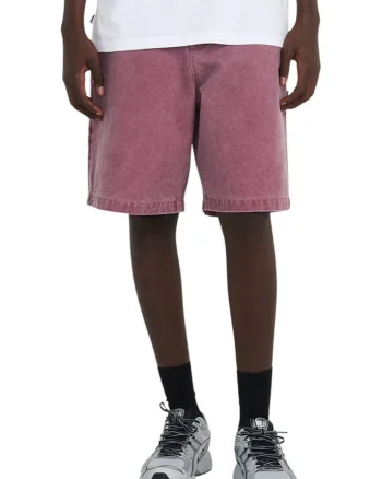 Blugi scurti relaxed fit cu aspect decolorat Nocturne
