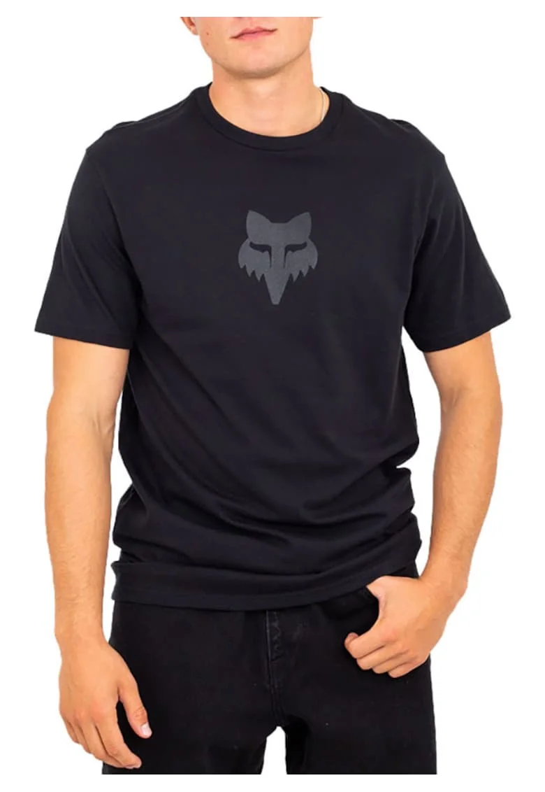 Tricou din bumbac pieptanat cu imprimeu frontal
