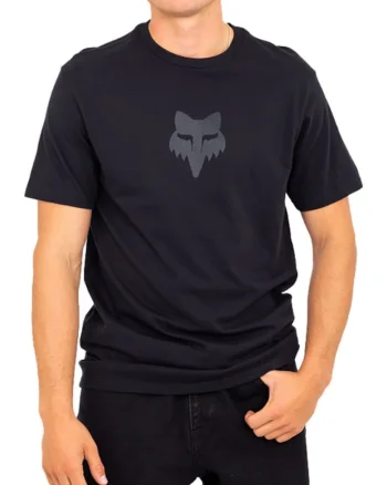 Tricou din bumbac pieptanat cu imprimeu frontal