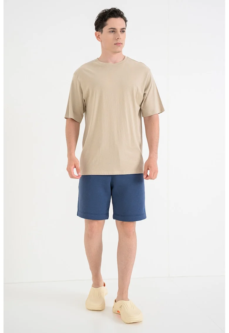 Pantaloni de trening din amestec de bumbac organic Premium Core, Albastru oceanic