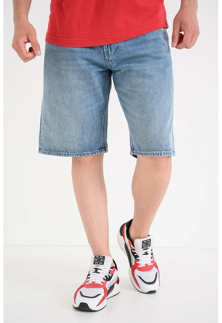 Bermude din denim Deegie, Albastru stins