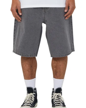 Blugi scurti cu model uni
