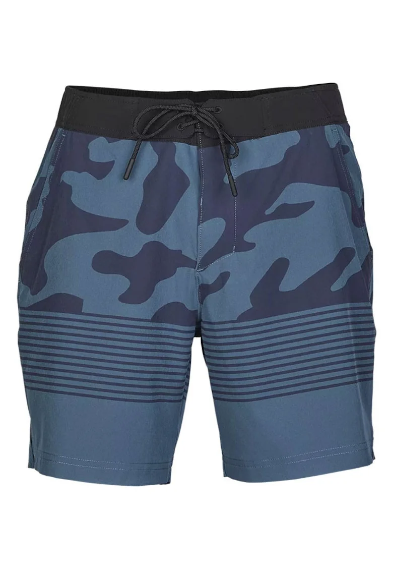 Pantaloni scurti de baie cu buzunar pe partea din spate