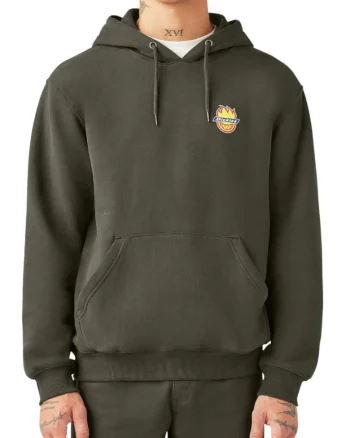 Hanorac relaxed fit cu buzunar kangaroo