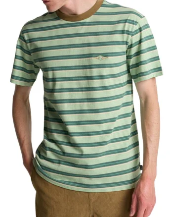 Tricou regular fit cu model in dungi Baxterd