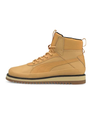 Ghete cu insertii din piele Desierto v2 WTR, Maro camel