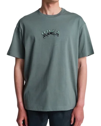 Tricou din bumbac organic cu logo brodat Olde