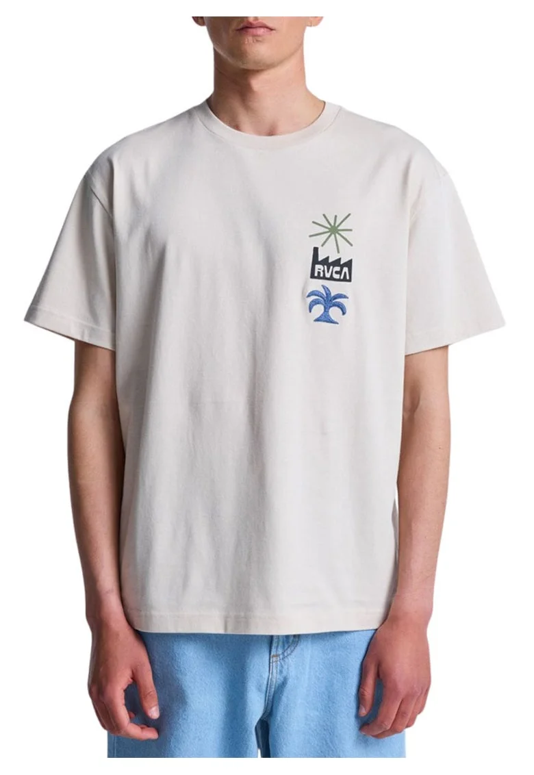 Tricou din bumbac organic cu imprimeu la spate Mirage