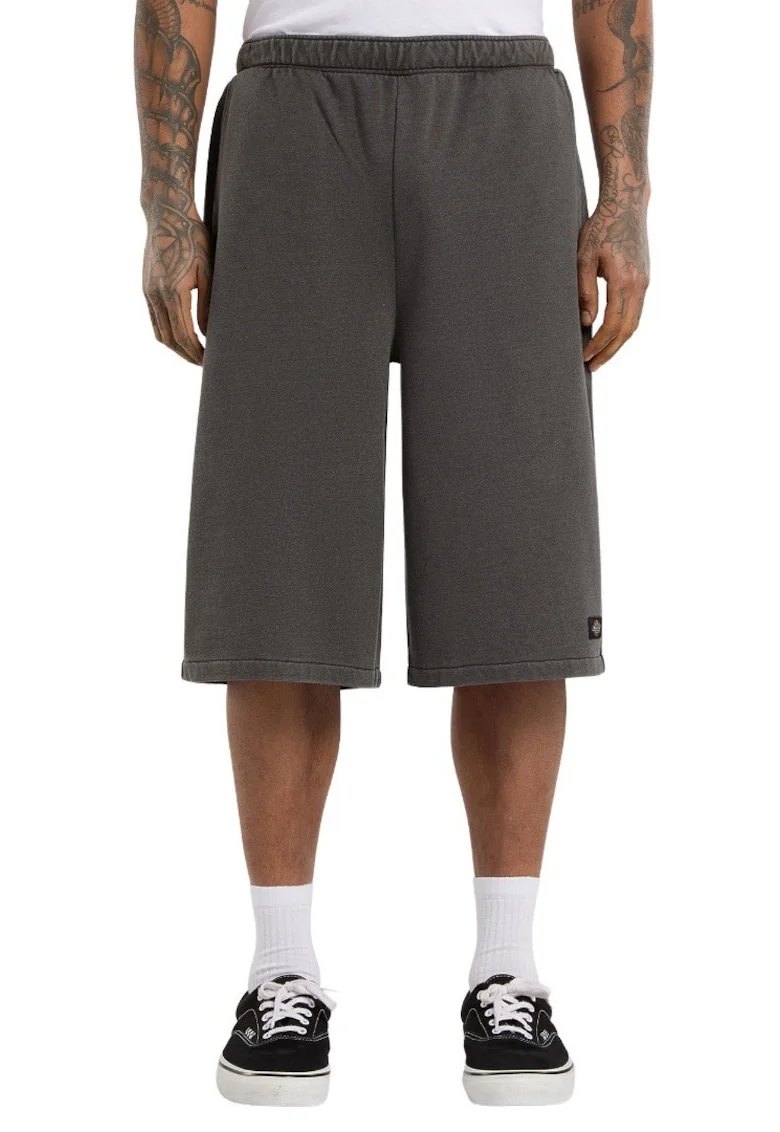 Pantaloni scurti supradimensionati din amestec de bumbac