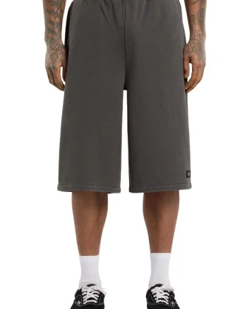 Pantaloni scurti supradimensionati din amestec de bumbac