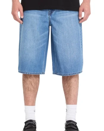 Bermude din denim relaxed fit Chillow