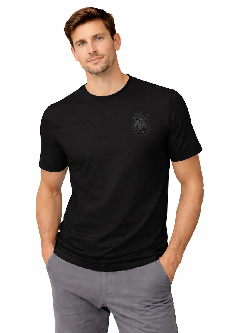 Tricou din amestec de bumbac uni