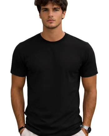 Tricou din bumbac uni