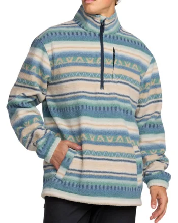 Bluza din fleece cu guler inalt
