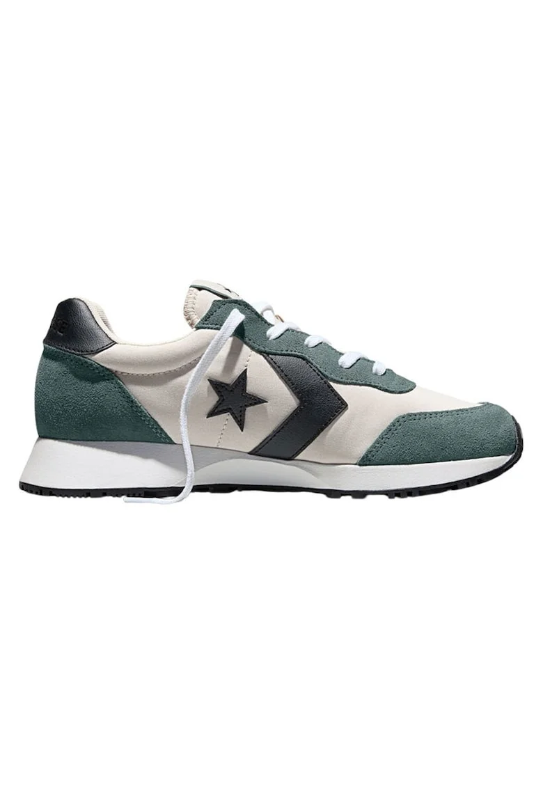 Pantofi sport Omega Trainer din piele intoarsa cu sireturi