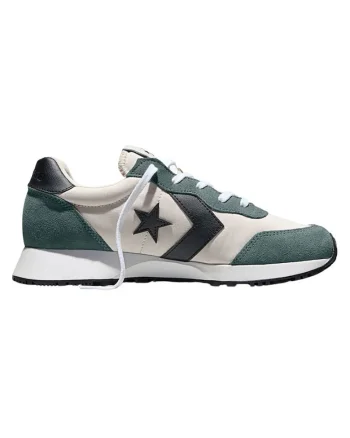 Pantofi sport Omega Trainer din piele intoarsa cu sireturi