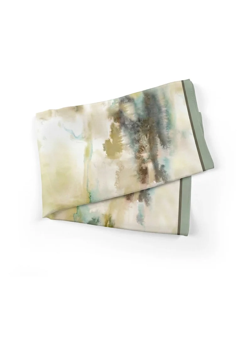 Esarfa cu model abstract 70x180 cm