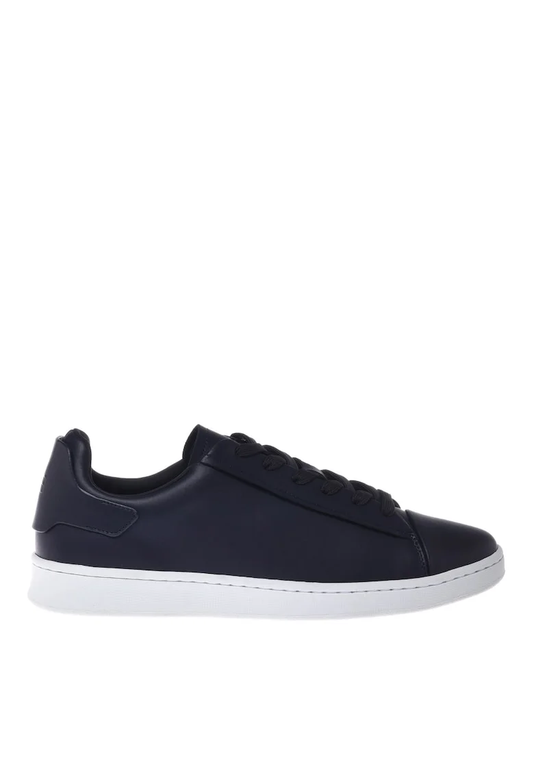 Pantofi sport uni de piele, Albastru