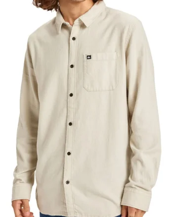Camasa uni relaxed fit cu nasturi