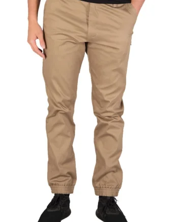 Pantaloni chino cu terminatii elastice