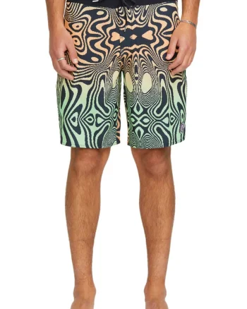 Pantaloni scurti de baie cu model abstract