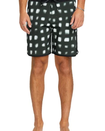 Pantaloni scurti de baie cu snur de ajustare in talie