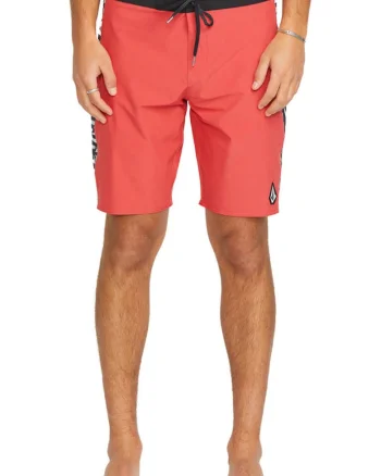 Pantaloni scurti de baie cu model animal print lateral