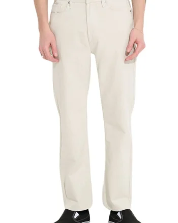Blugi regular fit cu model uni