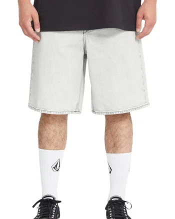 Blugi scurti din bumbac relaxed fit