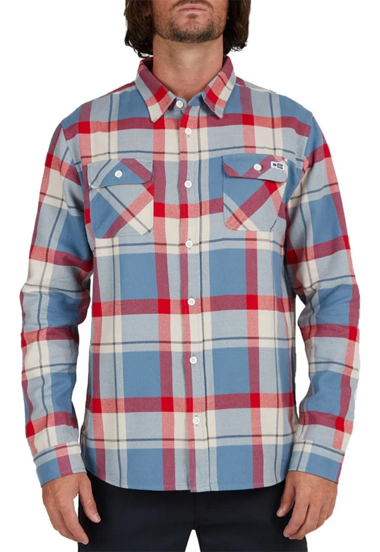 CAMASA FLANEL  DAWN PATROL SLATE