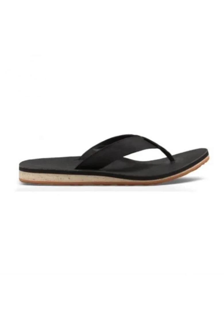 Slapi  Classic Flip Premium Leather, Negru