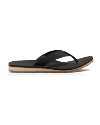Slapi  Classic Flip Premium Leather, Negru