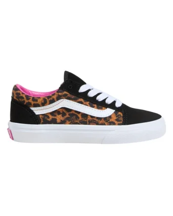 Tenisi cu detalii animal print