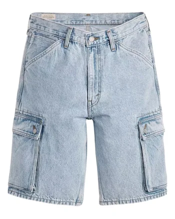 Bermude cargo din denim 478