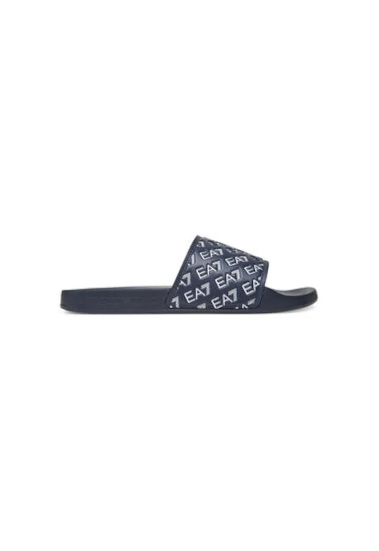Slapi barbati  Emporio Armani, 7X000109 AF15125, Sintetic, Bleumarin, Bleumarin