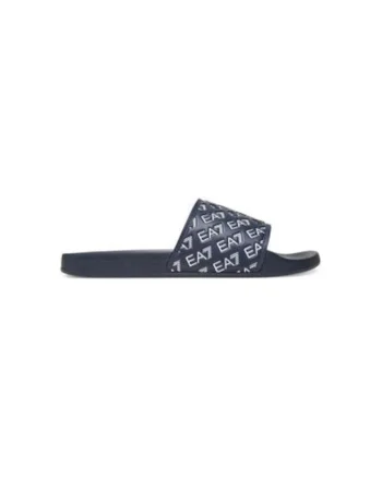 Slapi barbati  Emporio Armani, 7X000109 AF15125, Sintetic, Bleumarin, Bleumarin