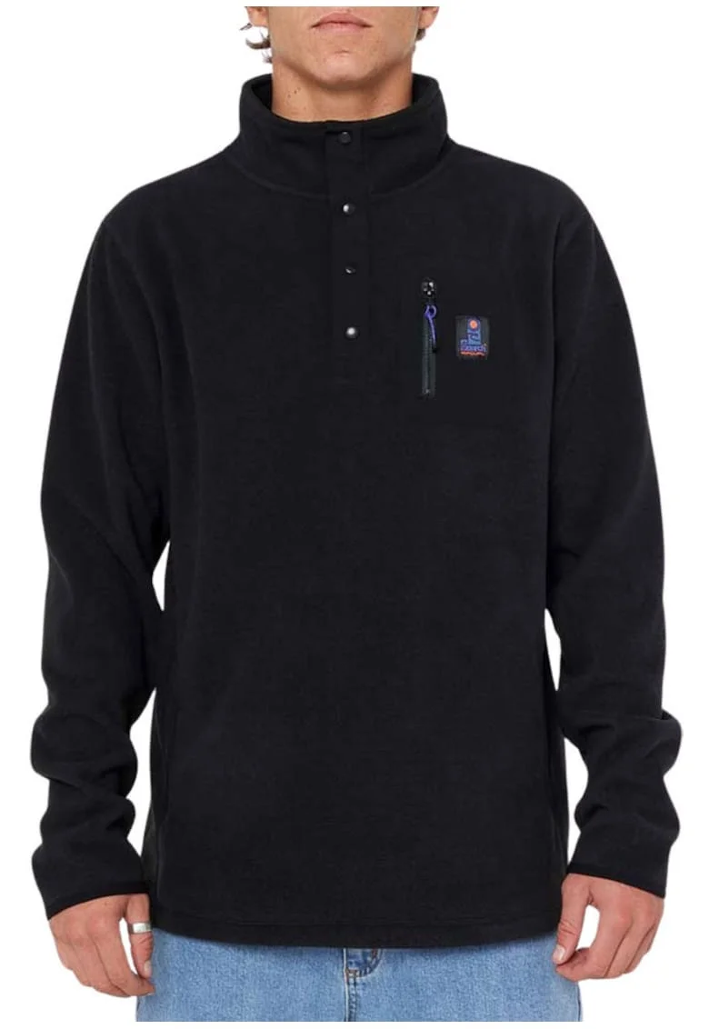 Fleece cu guler mediu