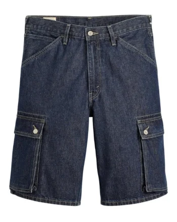 Bermude uni din denim baggy fit 478™