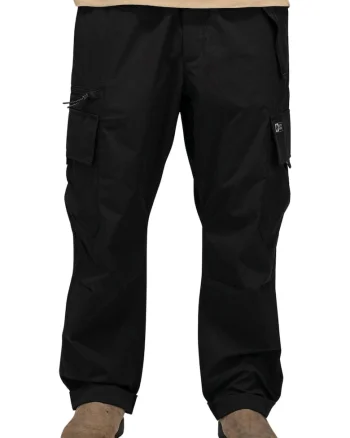 Pantaloni cargo cu talie medie