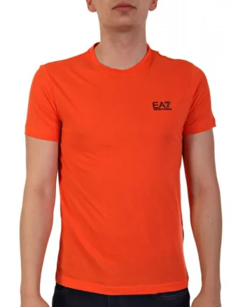 Tricou barbati,  Bumbac, Portocaliu